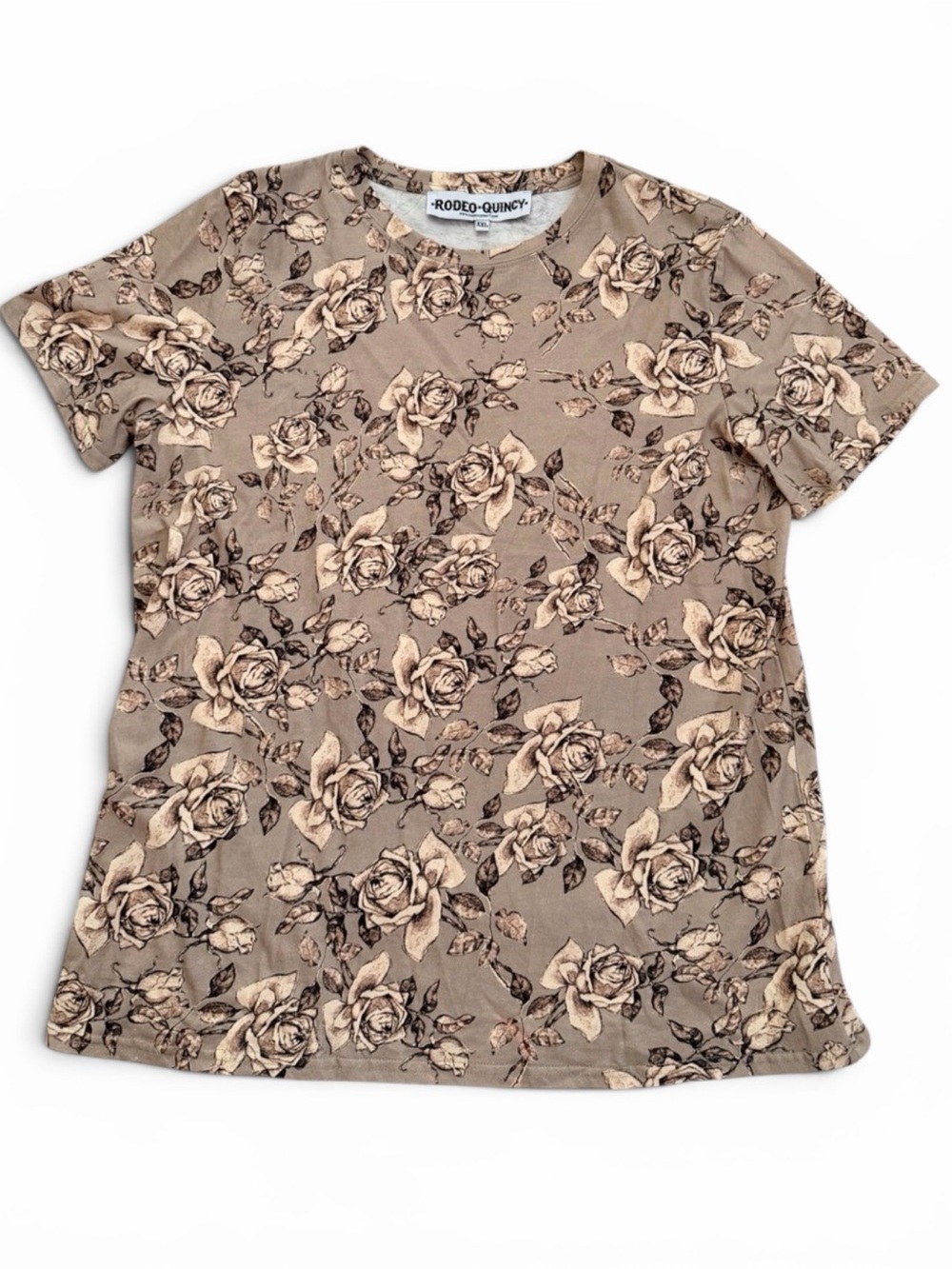 NWOT Rodeo Quincy rose t-shirt XXL